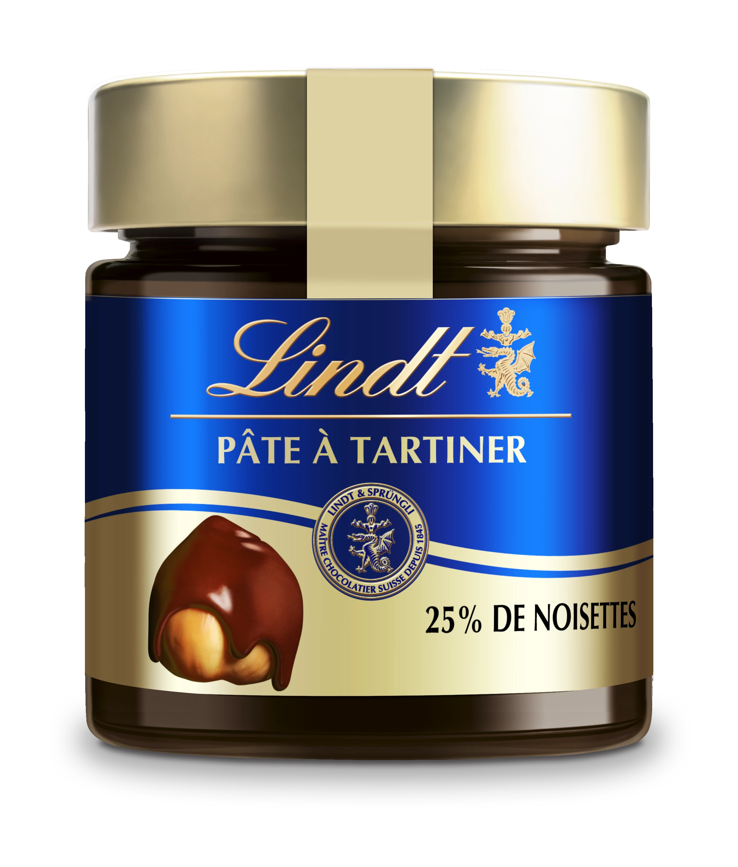 25% Hazelnuts 200g jar - LINDT