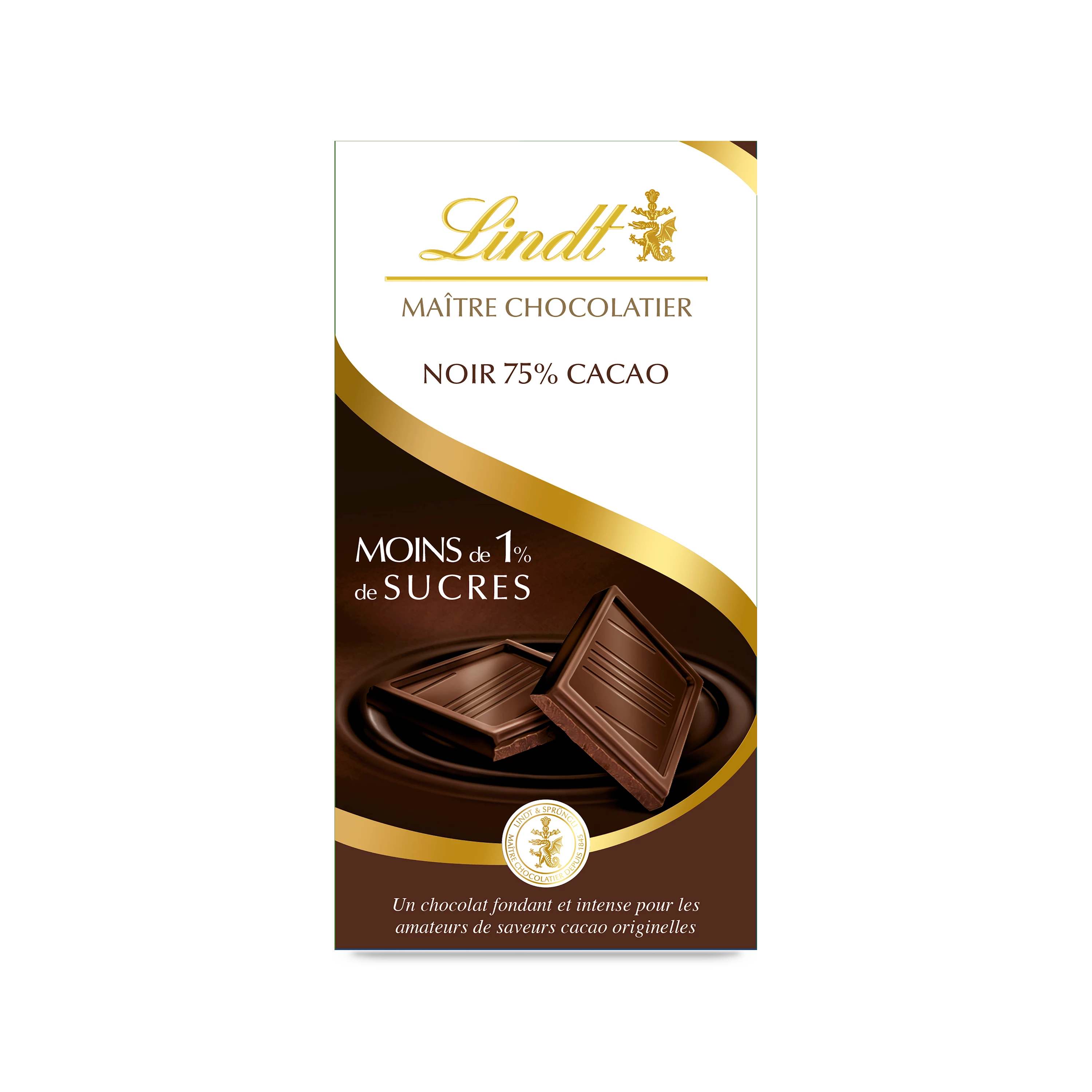 Tablette de chocolat noir 100g - LINDT