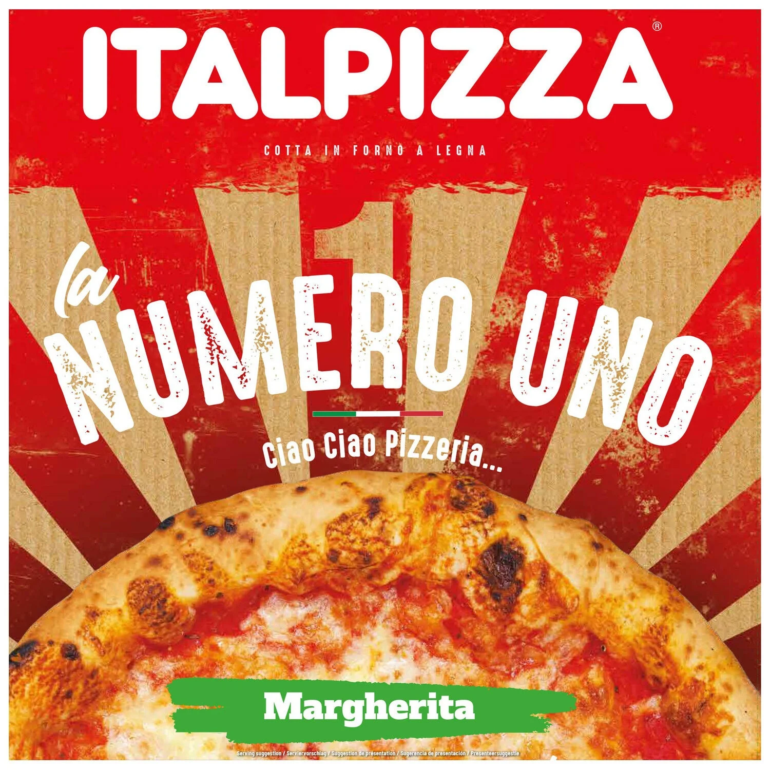 410g Pizza Numero Uno Margherita