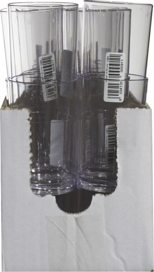 Verre Tubo Transparent Clair