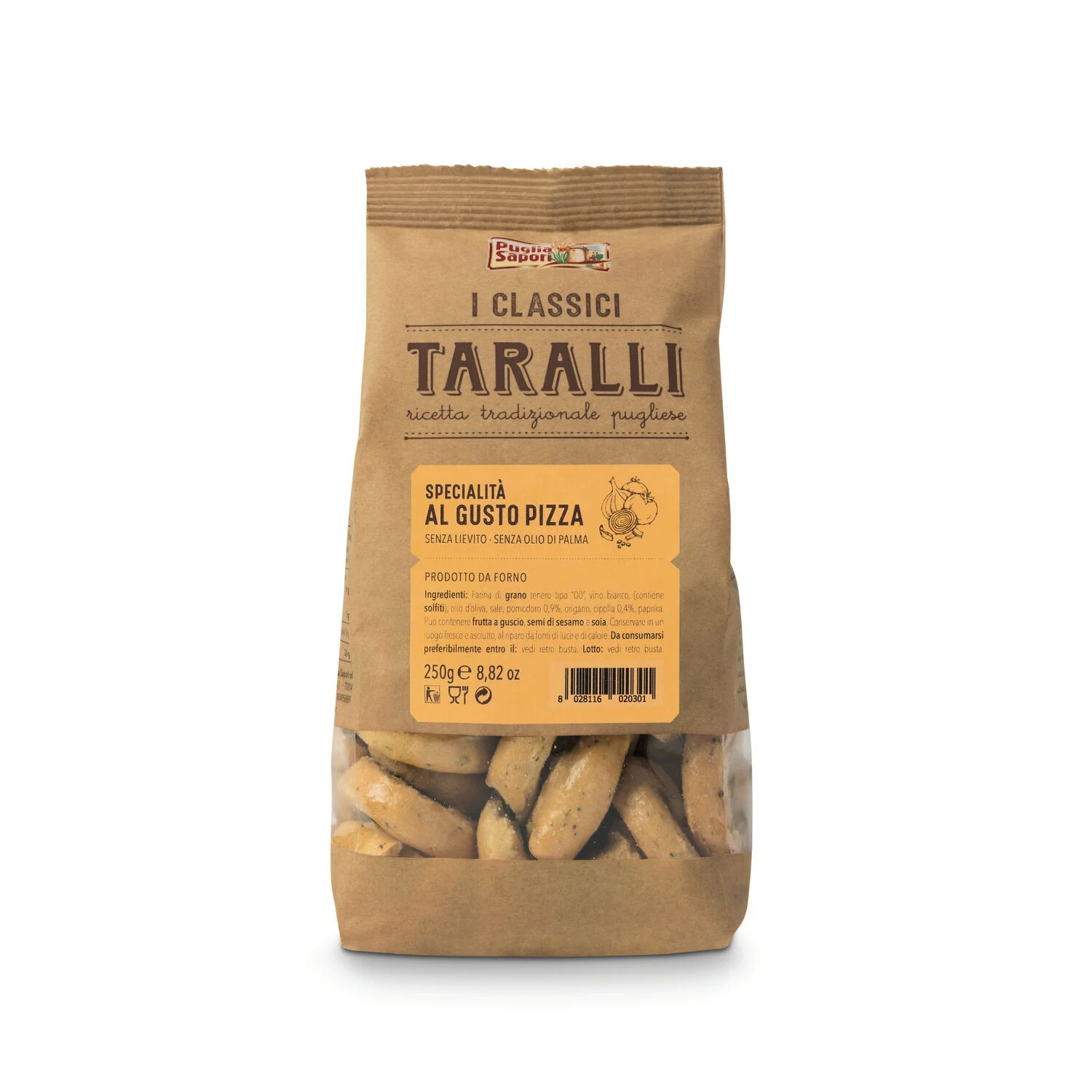 BISCUITS TO ApITIFIS TIACE ON THE PINZA 250G - Puglia Sapori