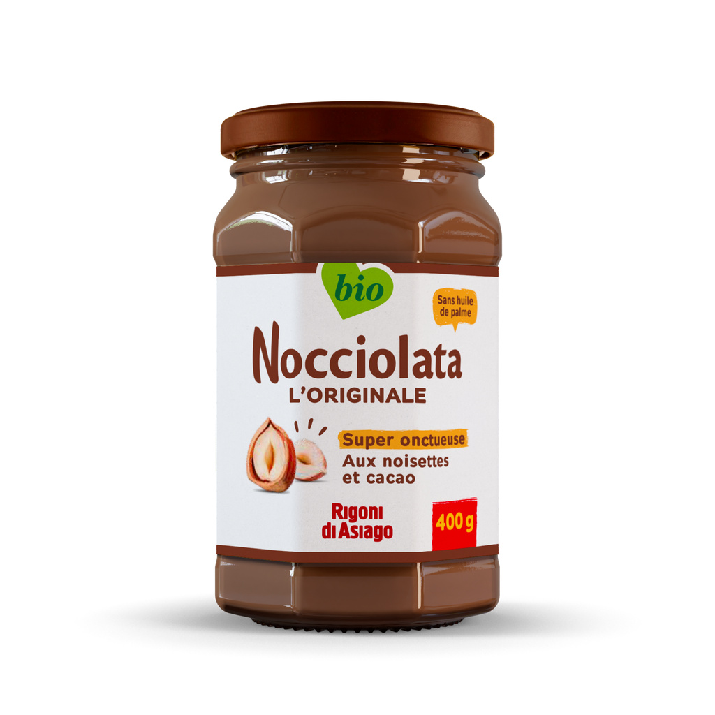 Nocciolata Pâte à Tartiner Bio Noisette-cacao 400g