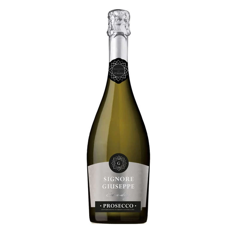 Sparkling White Wine Prosecco White Extra Dry, 11°, 75cl