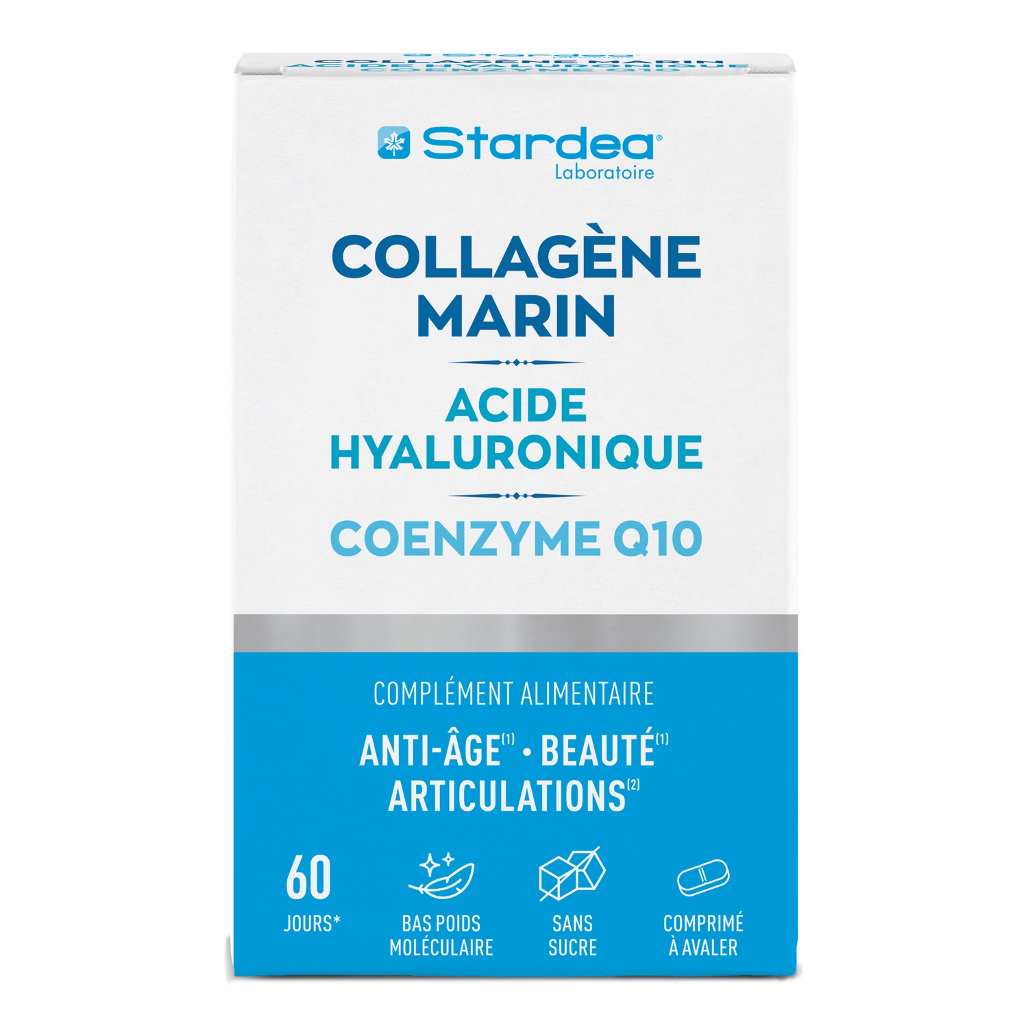 Complément alimentaire collagène marin anti-âge peau et articulations - STARDEA