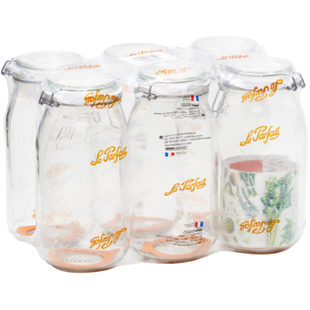 Lot 6 Bocaux Super 2l