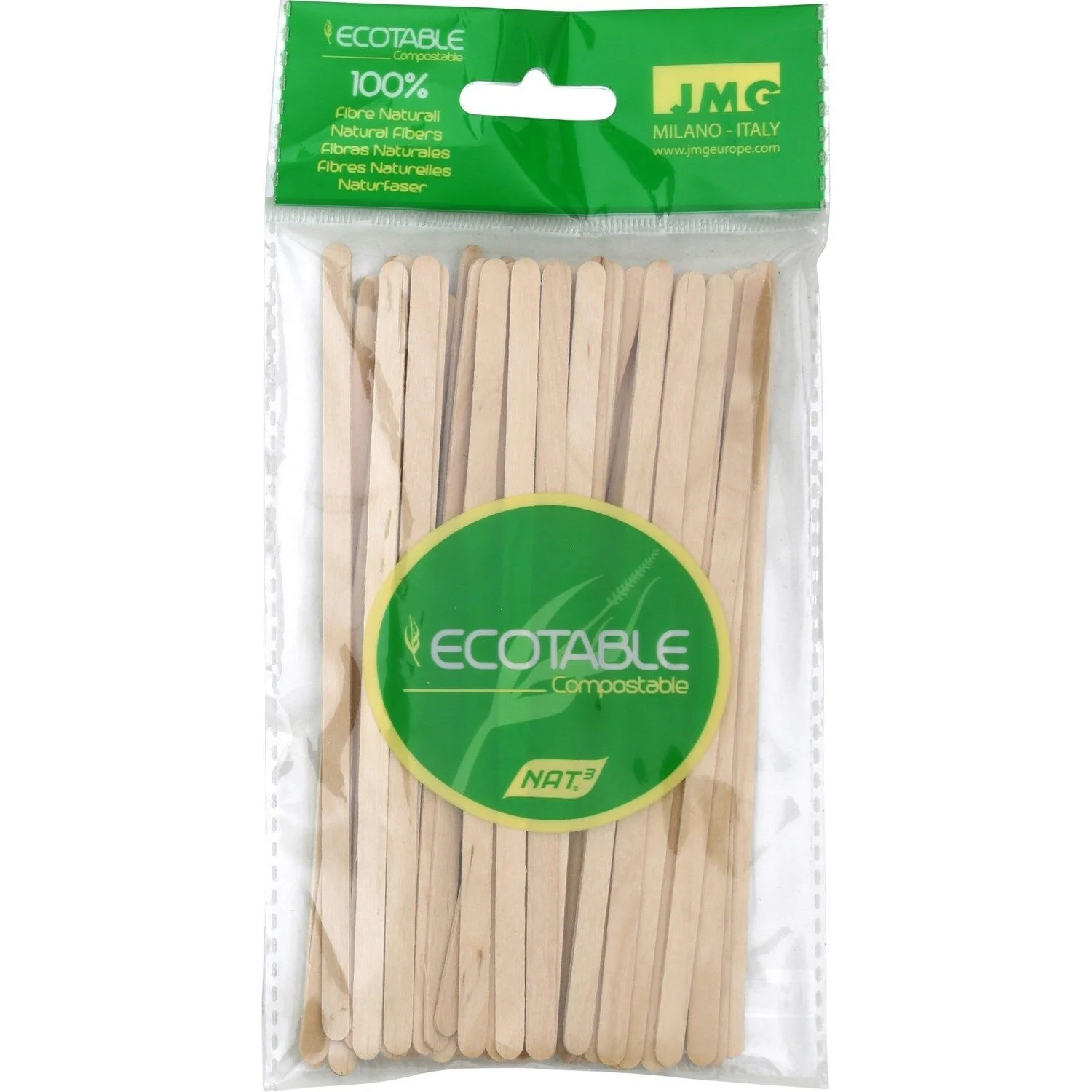 50 Wooden Stirrers - Smart