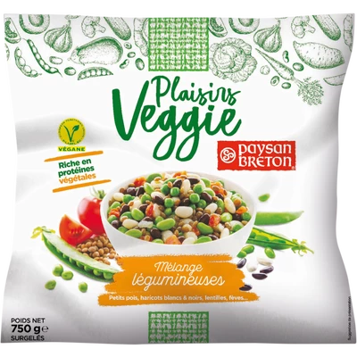 Plaisirs veggie aux légumes 750g - PAYSAN BRETON