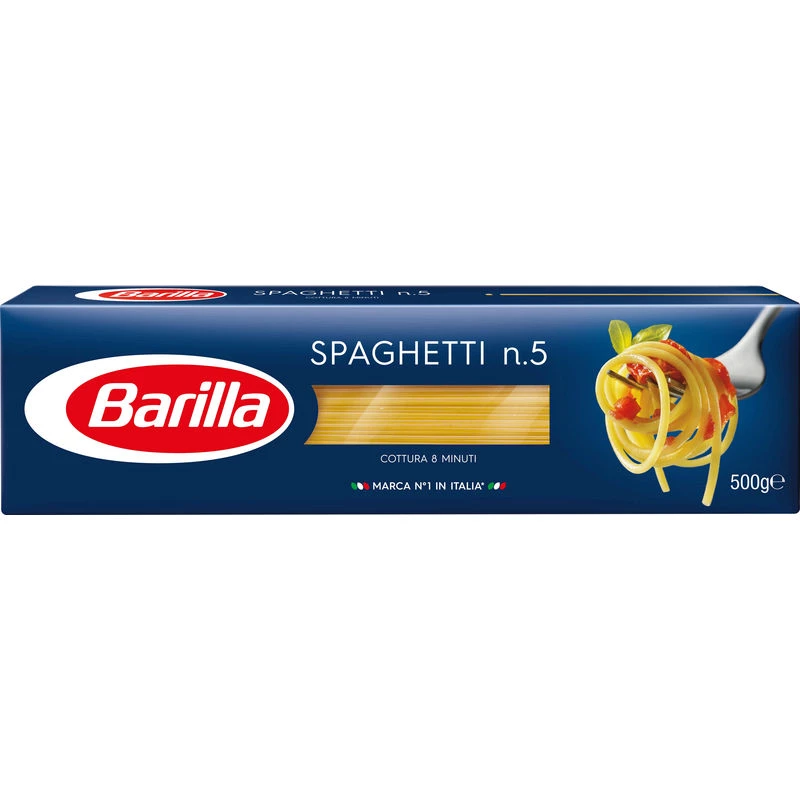 معكرونة سباجيتي رقم 5، 500 جرام - BARILLA