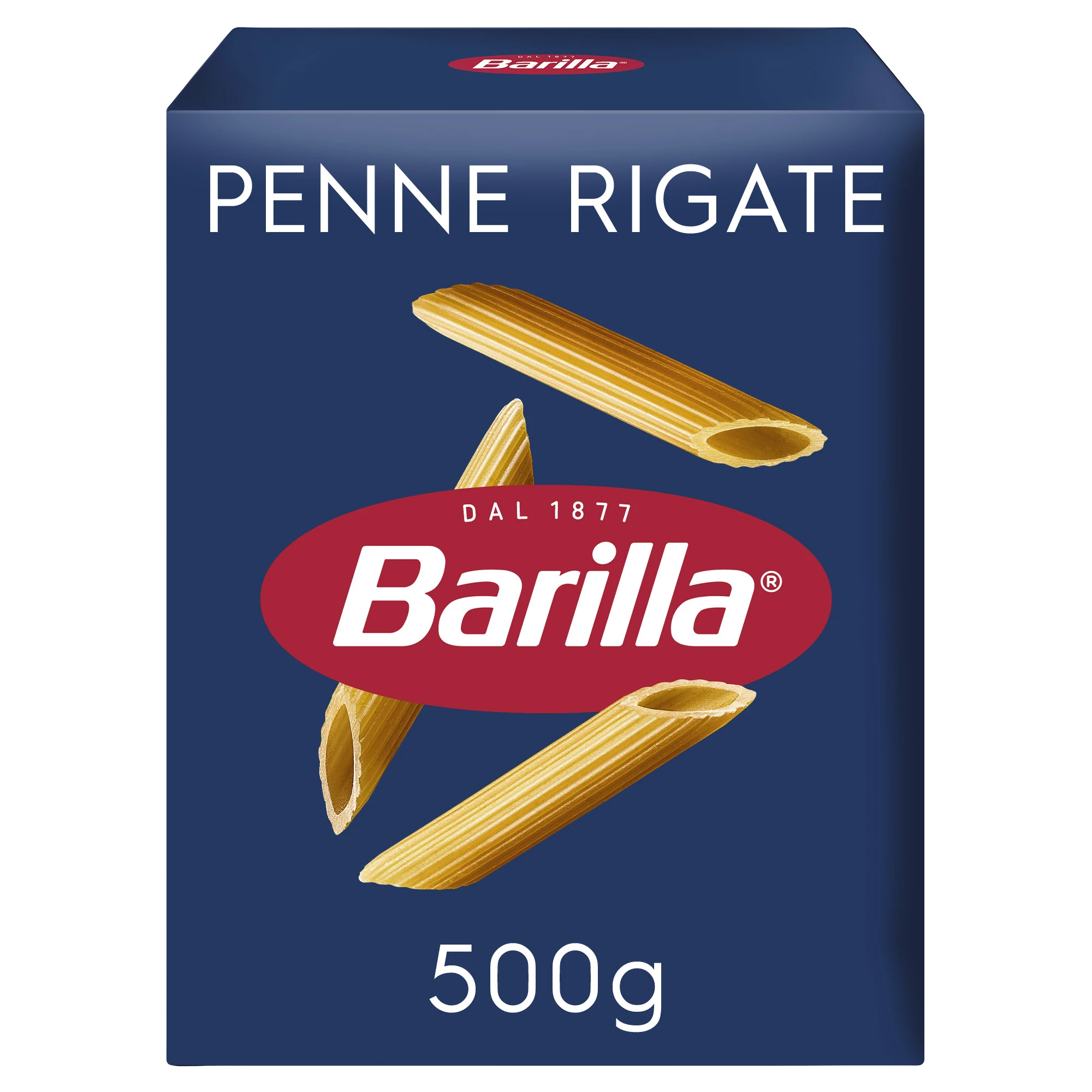 पेनी रिगेट पास्ता 500 ग्राम - बैरिला
