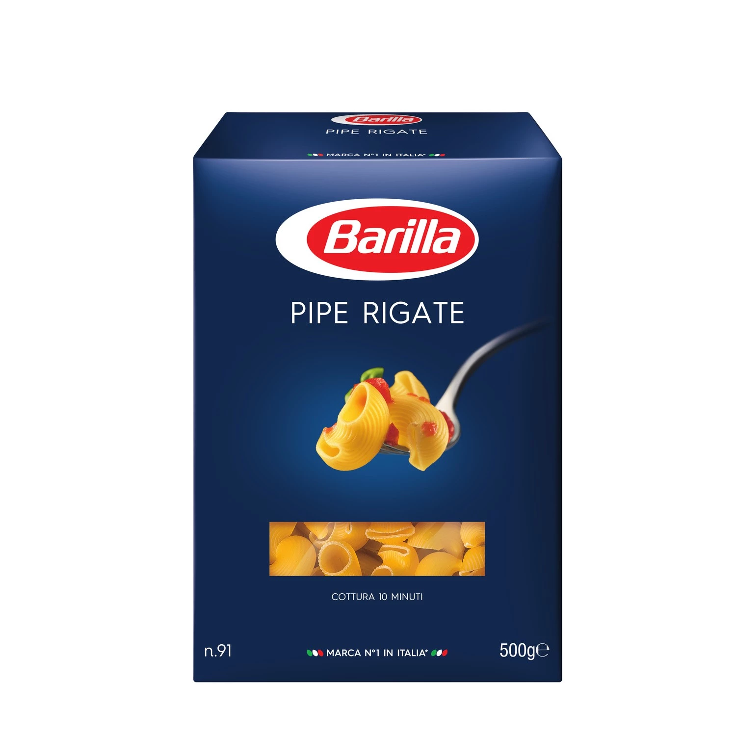 Pâtes Pipe Rigate, 500g - BARILLA