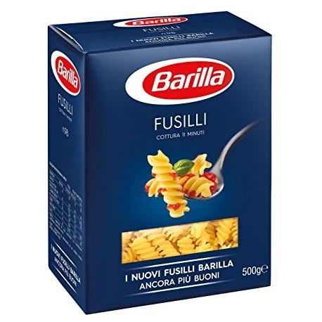 फ्यूसिली पास्ता, 500 ग्राम - BARILLA