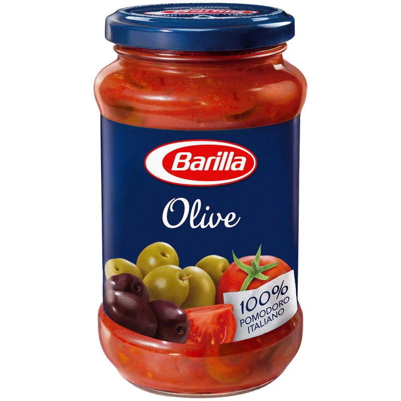 Sauce tomate aux olives 400g - BARILLA