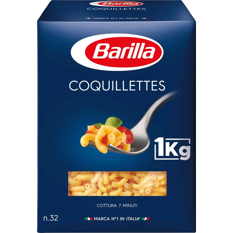 Coquillette Pasta, 1kg - BARILLA