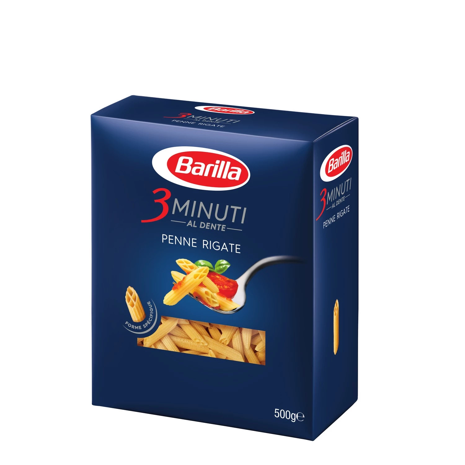 Pâtes penne rigate cuisson 3 min 500g - BARILLA