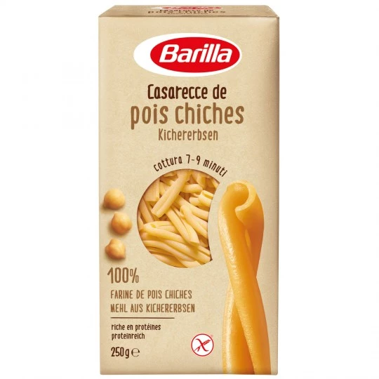 Pâtes casarecce de pois chiches sans gluten 250g - BARILLA