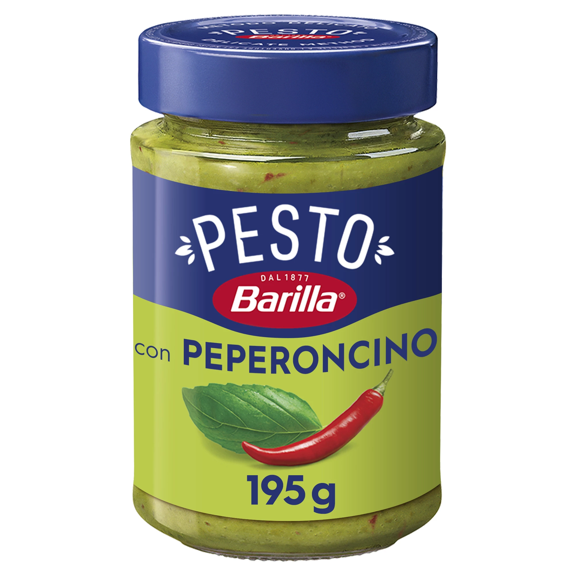 Соус песто с базиликом и чили, 195г - BARILLA