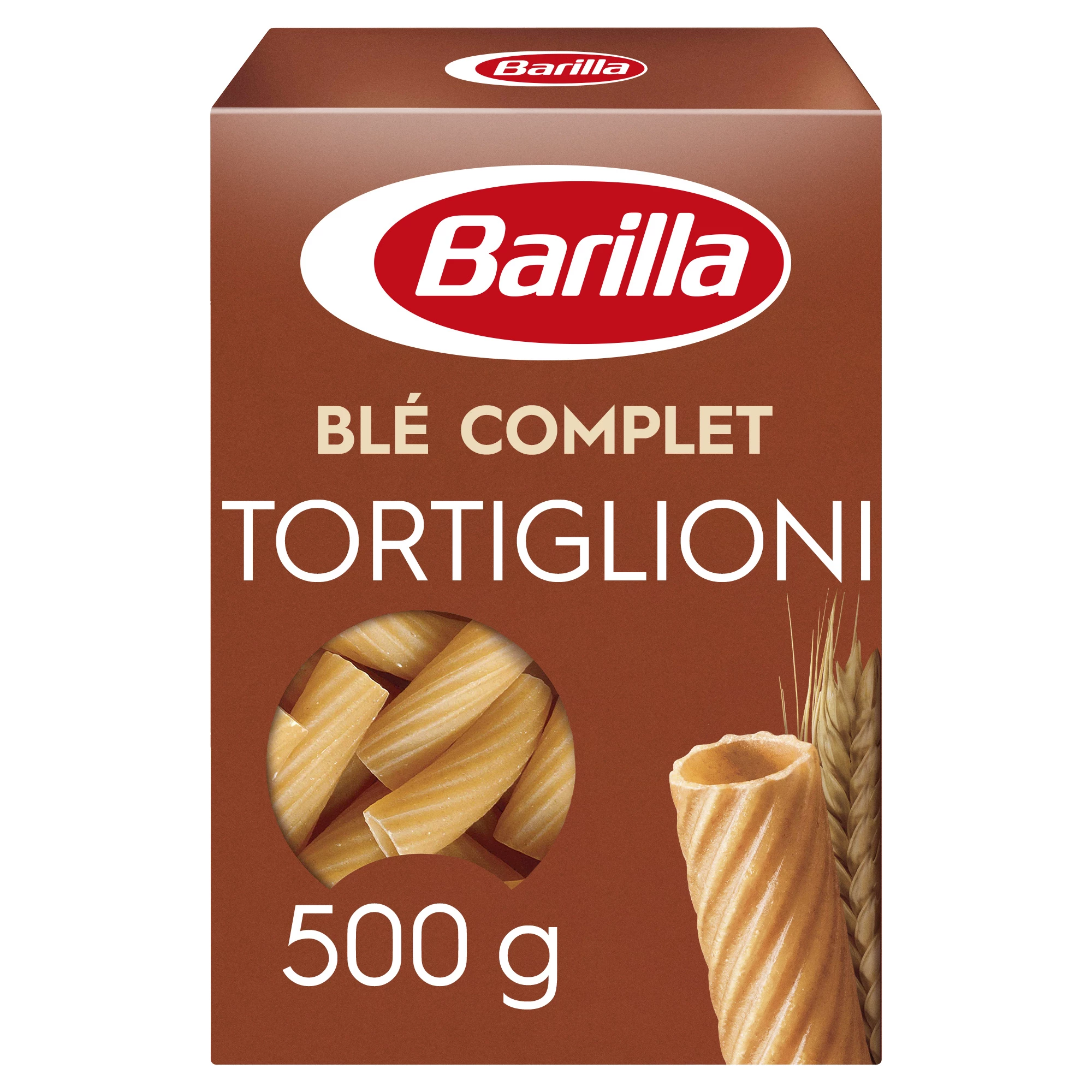 Pâtes Tortiglioni au Blé ComPoulet Integra le, 500g - BARILLA