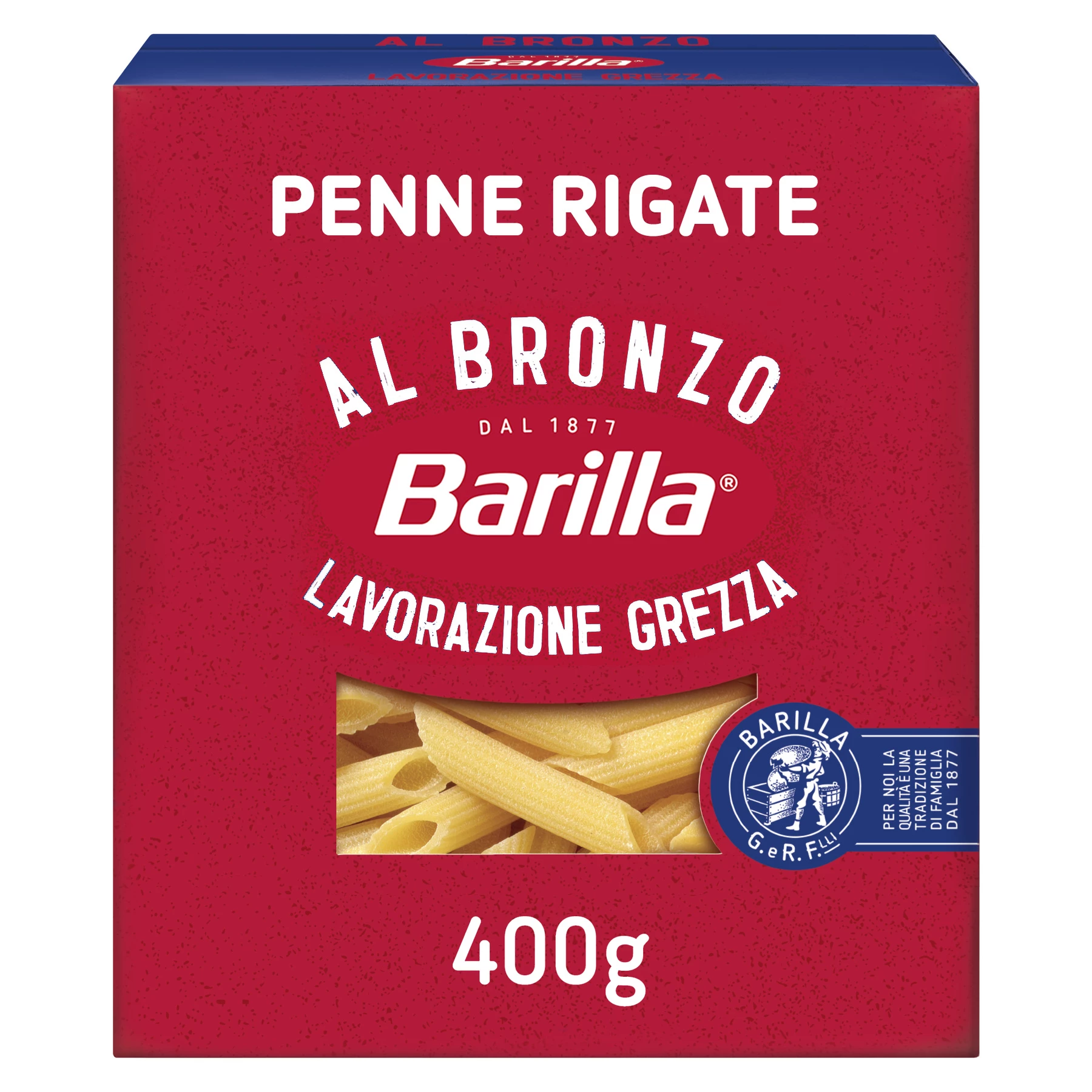 Penne Rigate Al Bronzo, 400g - BARILLA