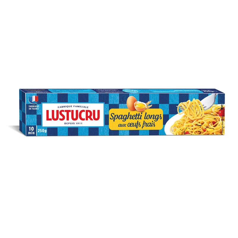 Patés espaguetis largos 250g - LUSTUCRU