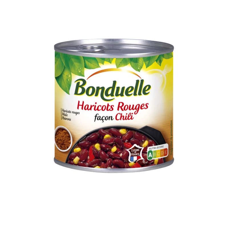 Chili-Style Red Beans; 400g - BONDUELLE
