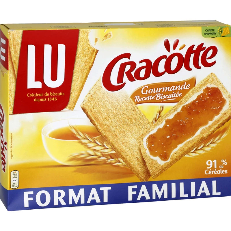 Cracotte Gourmande 500g Family Size - LU
