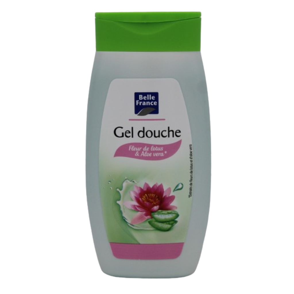 Belle France Gel Douche Aloe Vera/lotus 250ml - BELLE FRANCE