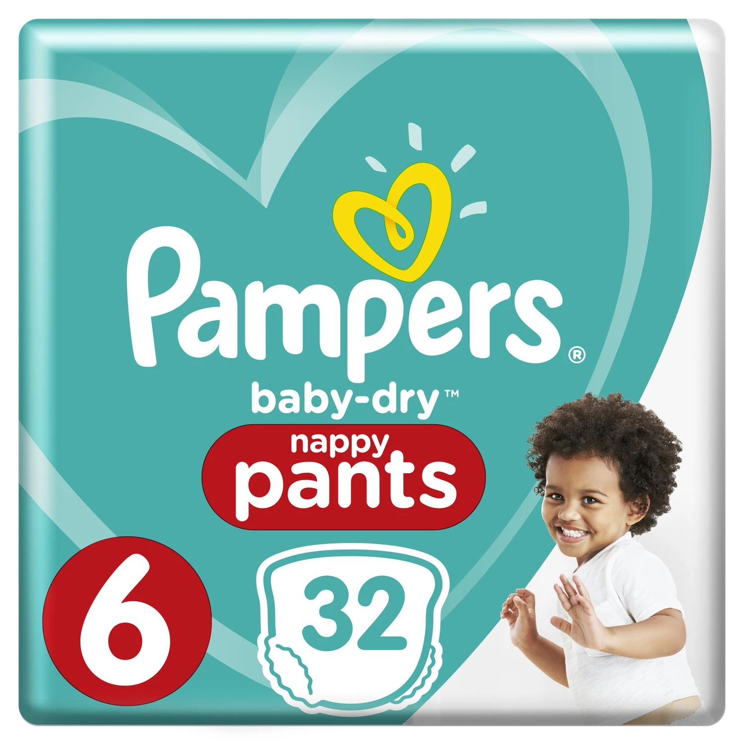 Pampers Baby Dry Pants T6x32