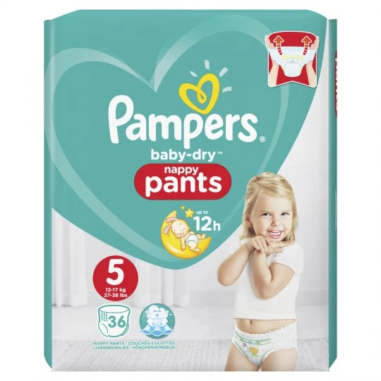 Couches bébé pants T5 x36 - PAMPERS
