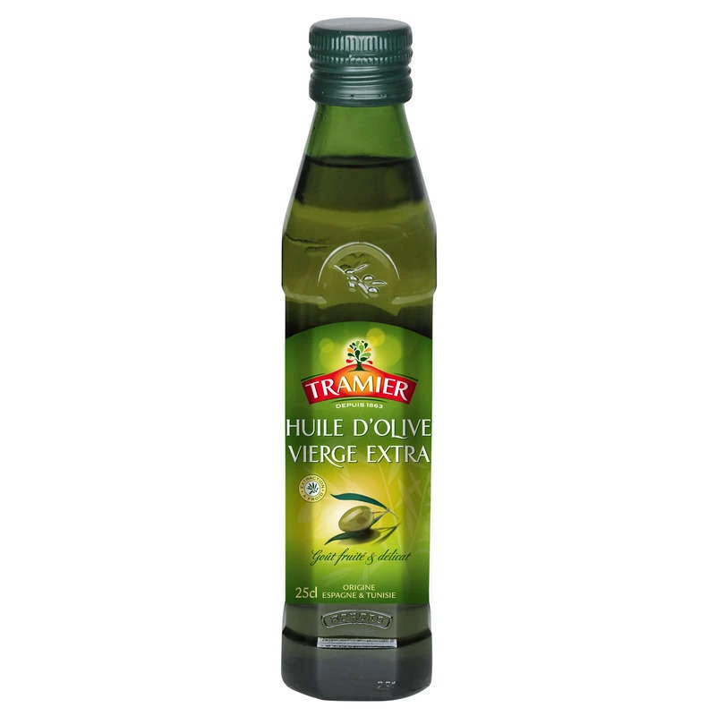 Huile Olive Extra Vierge; 25cl - TRAMIER