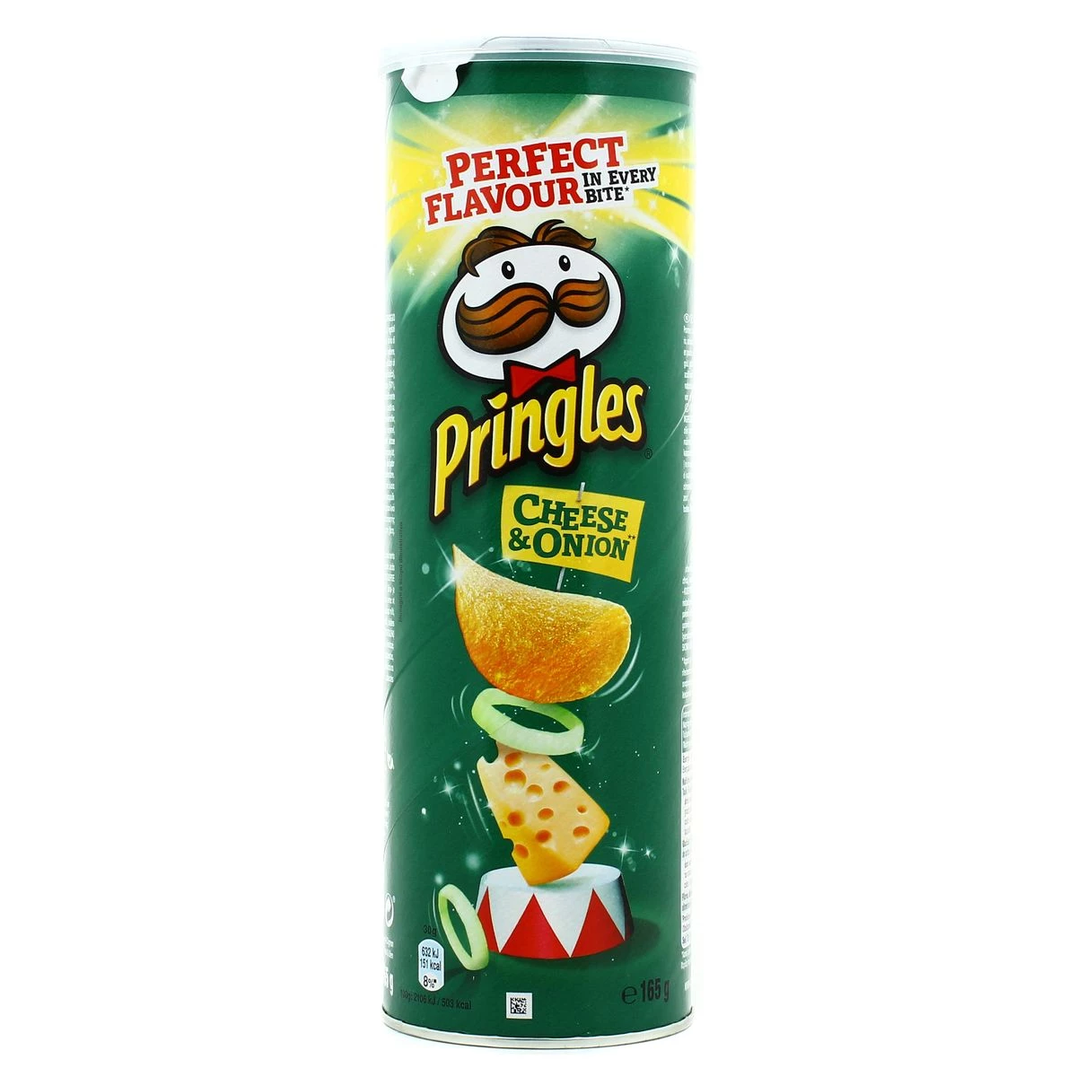Chips Kaas & Ui 165g - PRINGLES