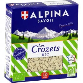 Pasta Crozets trơn, 600g - ALPINA SAVOIE