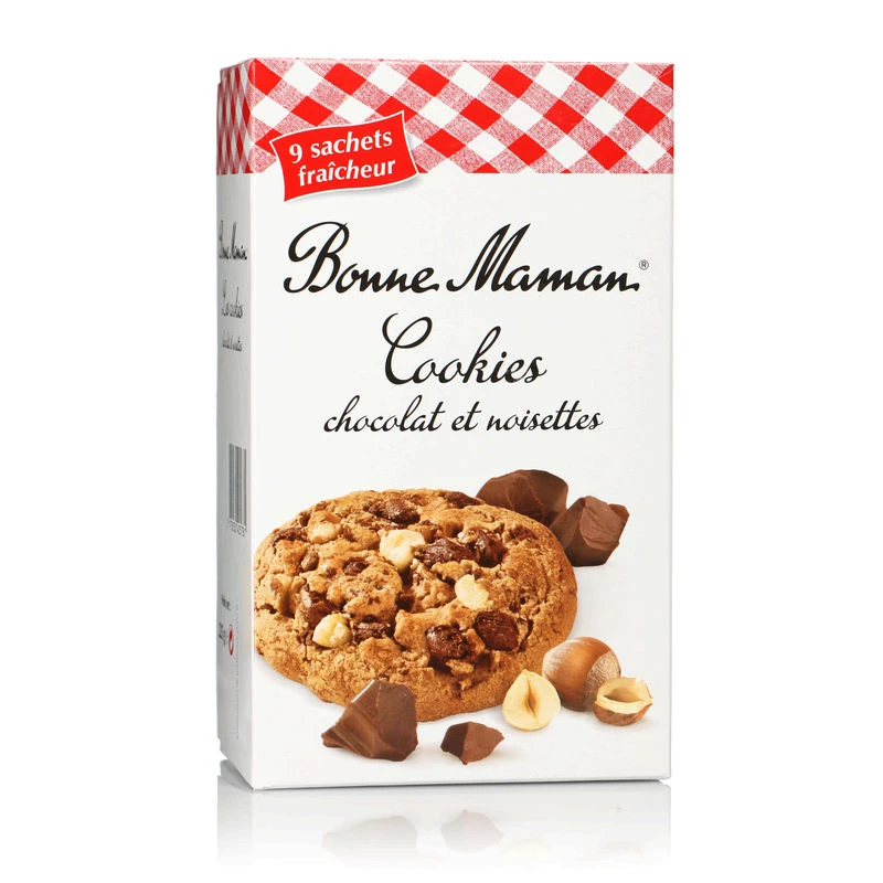 Cookies noisettes 225 g - BONNE MAMAN