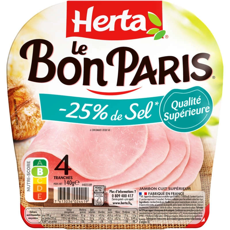 Bon Paris 4t 140g -25%sel