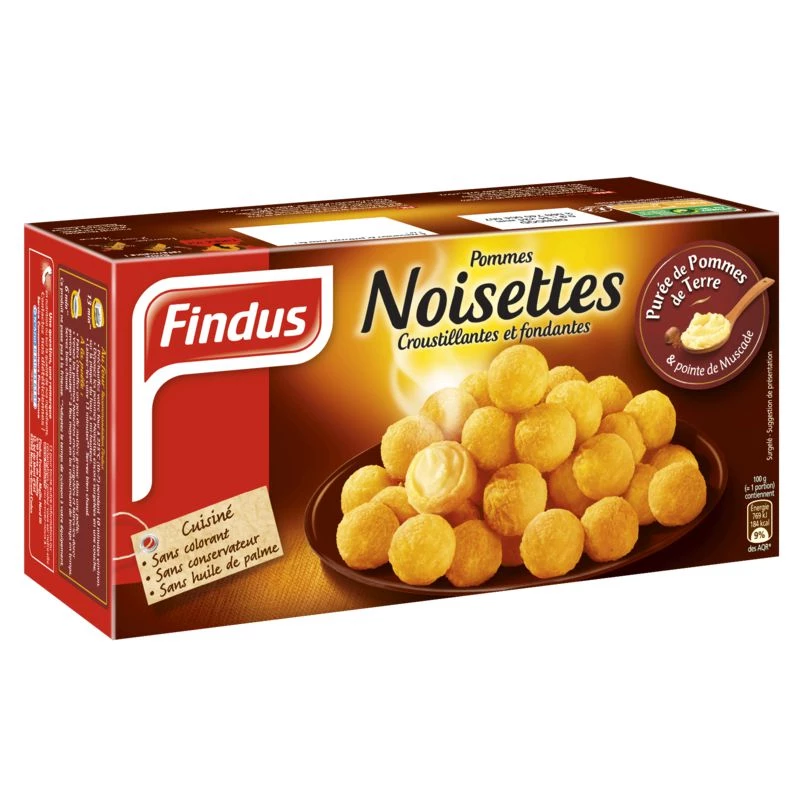 Pommes noisettes 400g -  FINDUS
