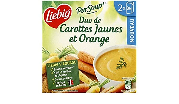 Duo Carot.orange Jau.2x30cl