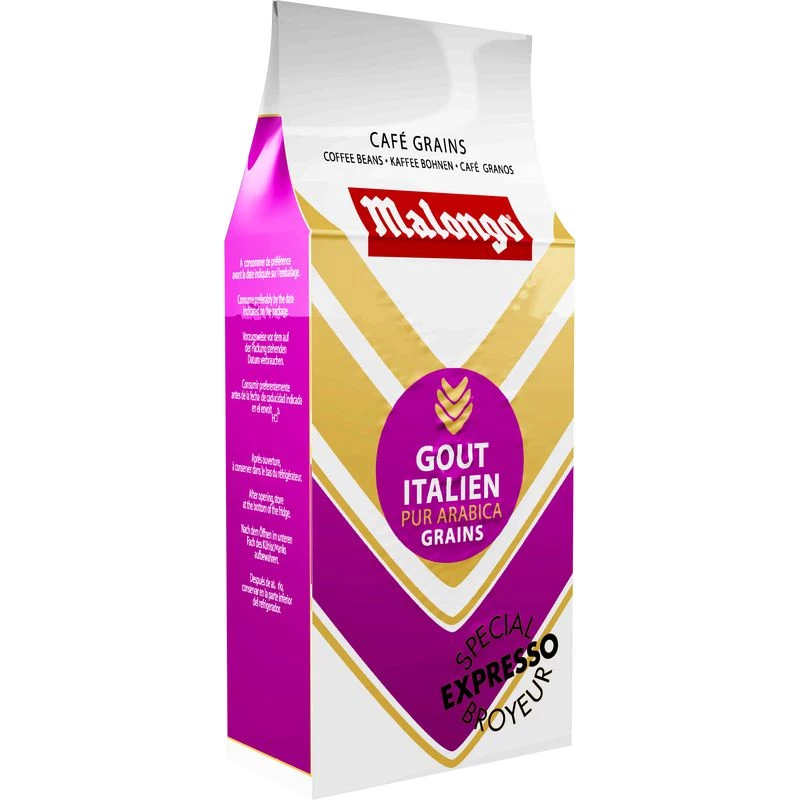 Café em grão sabor italiano 250g - MALONGO