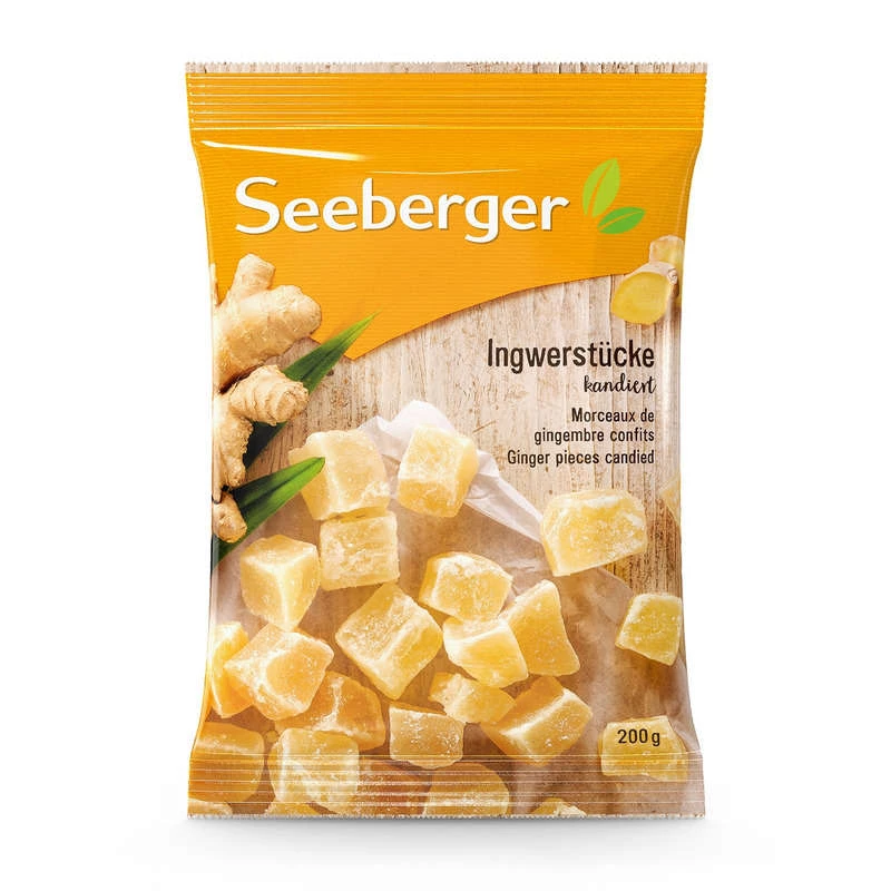 Ginger Pieces, 200g - SEEBERGER