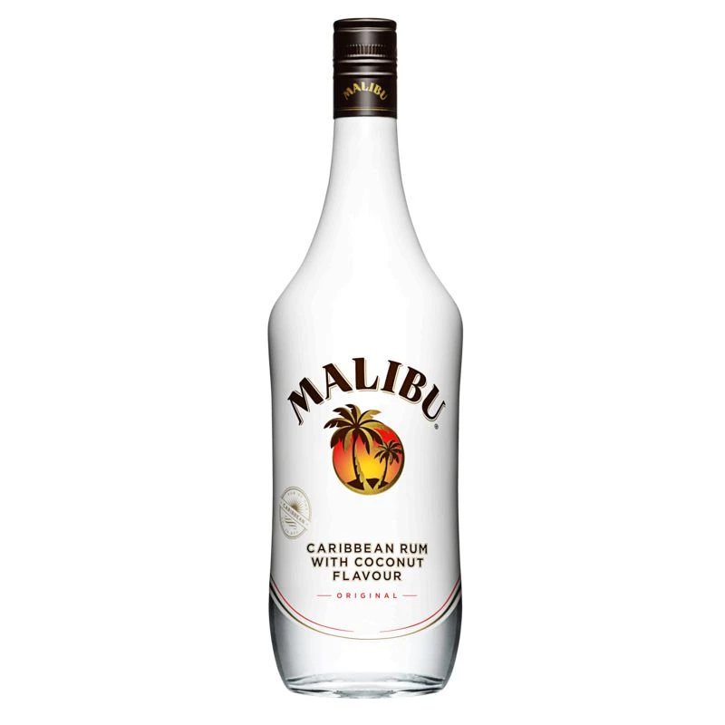 Liqueur de noix de coco Malibu, 18°, bouteille de 100cl - MALIBU
