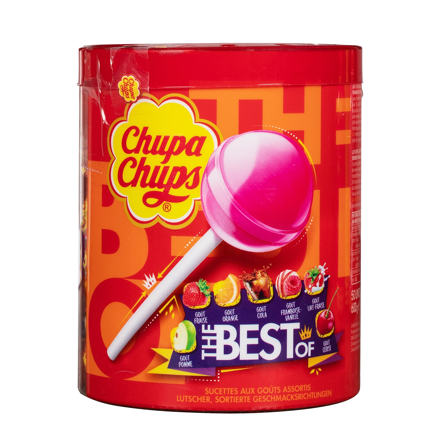 أنبوبة بها 50 مصاصة - CHUPA CHUPS