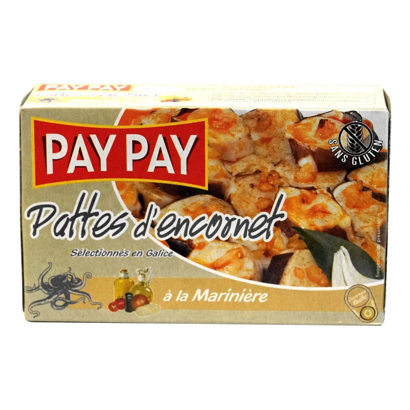 Patas de calamar Pulpo a la Marinera 115g - PAY PAY
