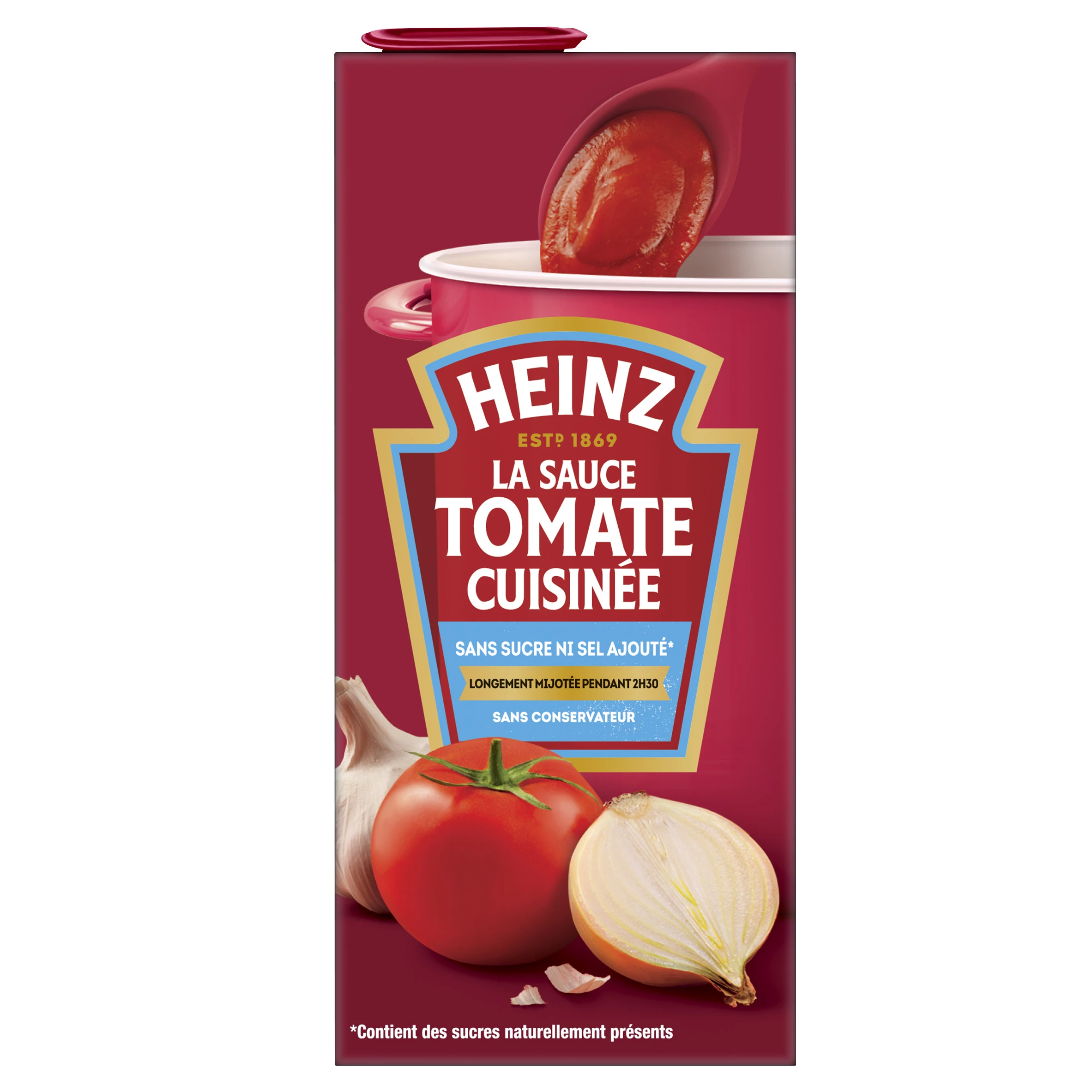 Gekochte Tomaten-Knoblauch-Zwiebel-Sauce 350g - HEINZ