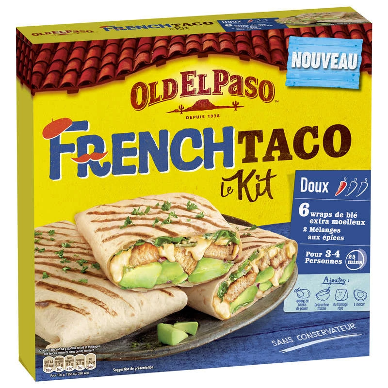 Kit Franse Taco's 385g