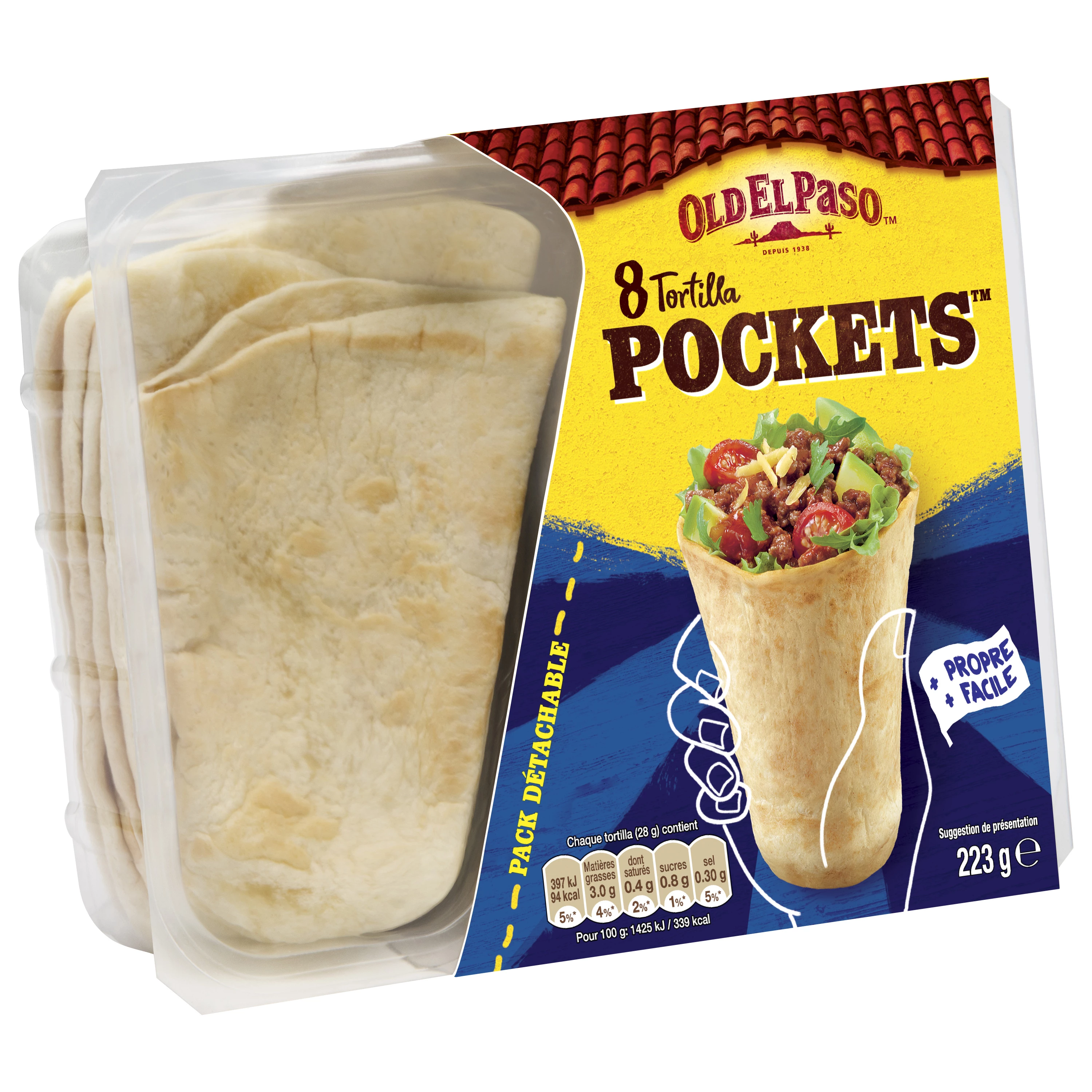 Tortilla Pocket 223g