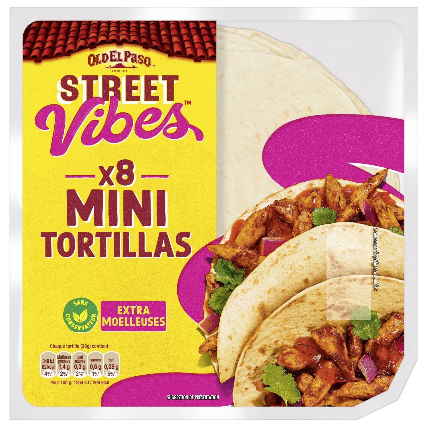 Tortillas Mini Street Vibes X8 - Old El Paso