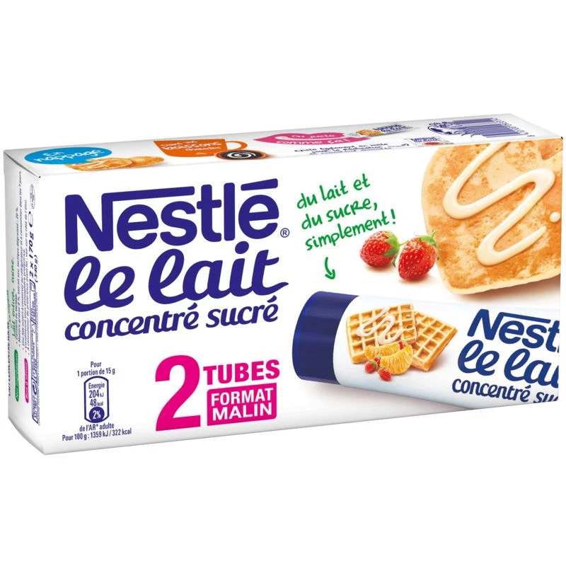 Leite condensado em bisnaga 2x170g - NESTLE