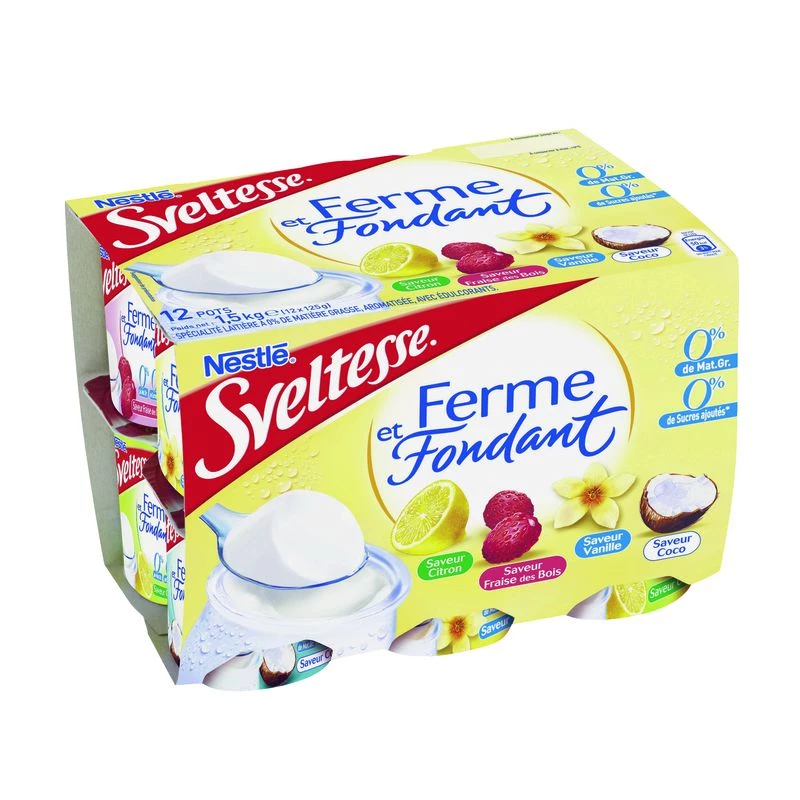 Sveltesse Fruit Panaché 12x125g - NESTLE