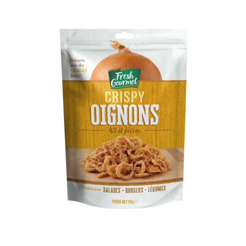Crispy Onion Garlic Pepper 80g