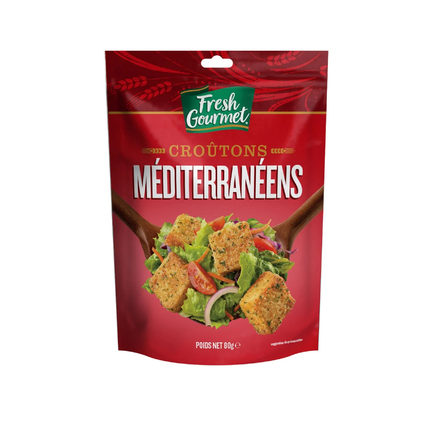 Mediterranean recipe croutons 80g -  Fresh Gourmet