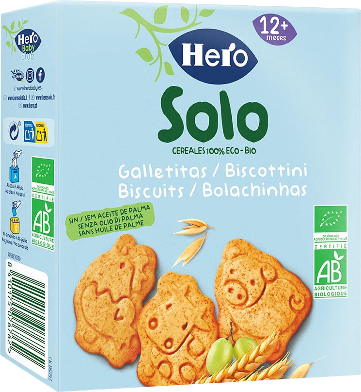 Hero Biscuits Aninaux Bio 100g