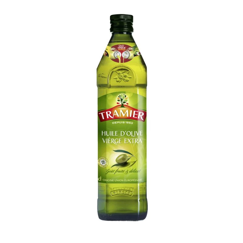 Extra virgin olive oil; 75cl - TRAMIER